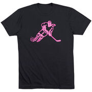 Hockey T-Shirt Short Sleeve - Neon Hockey Girl