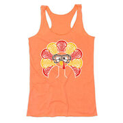 Girls Lacrosse Women's Everyday Tank Top - Goofy Turkey Player