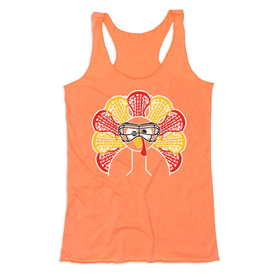 Girls Lacrosse Women's Everyday Tank Top - Goofy Turkey Player