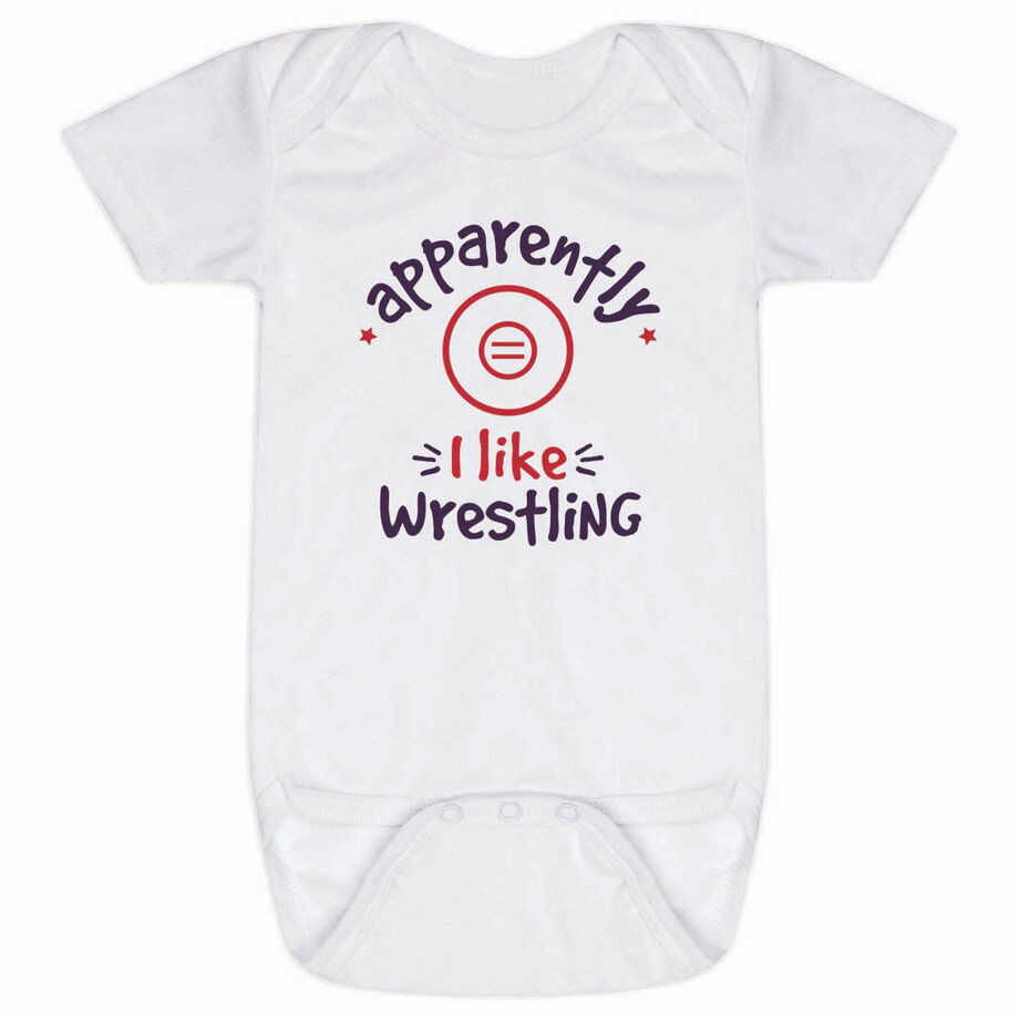 Wrestling Baby One-Piece - Apparently, I Like Wrestling