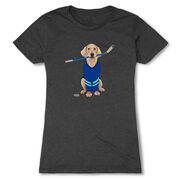 Hockey Women's Everyday Tee - Puck The Hockey Dog