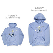 Soccer Hooded Sweatshirt - Skeleton Striker