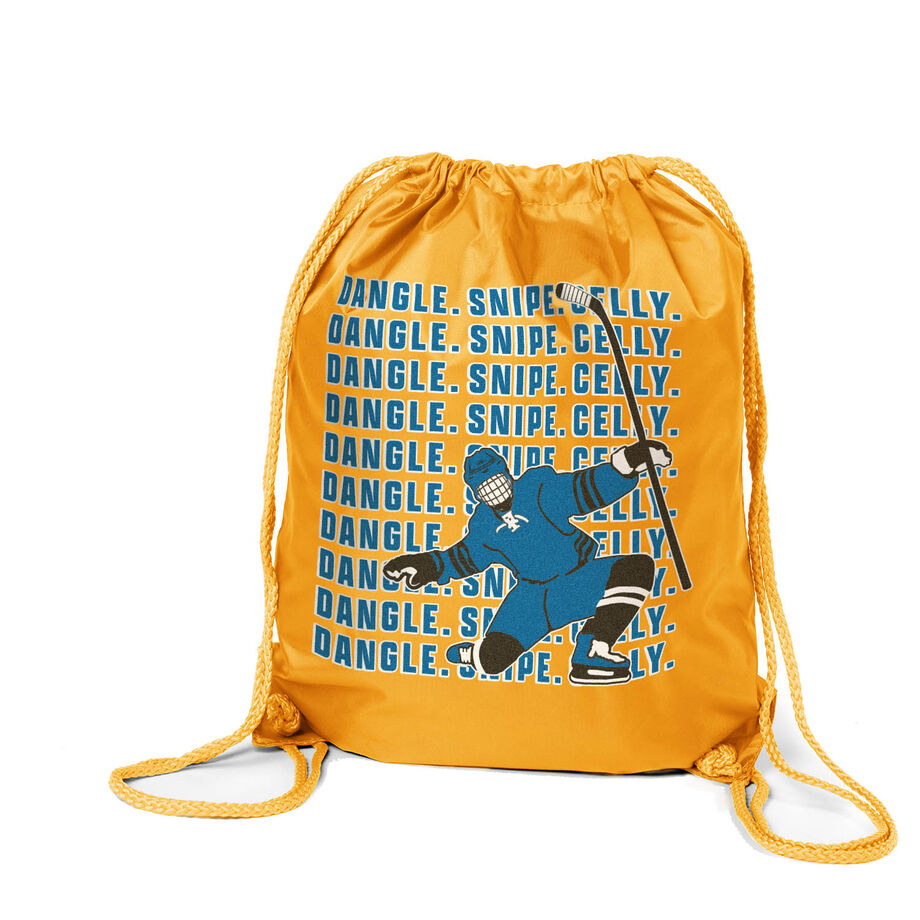 Hockey Sport Pack Cinch Sack - Dangle Snipe Celly Player