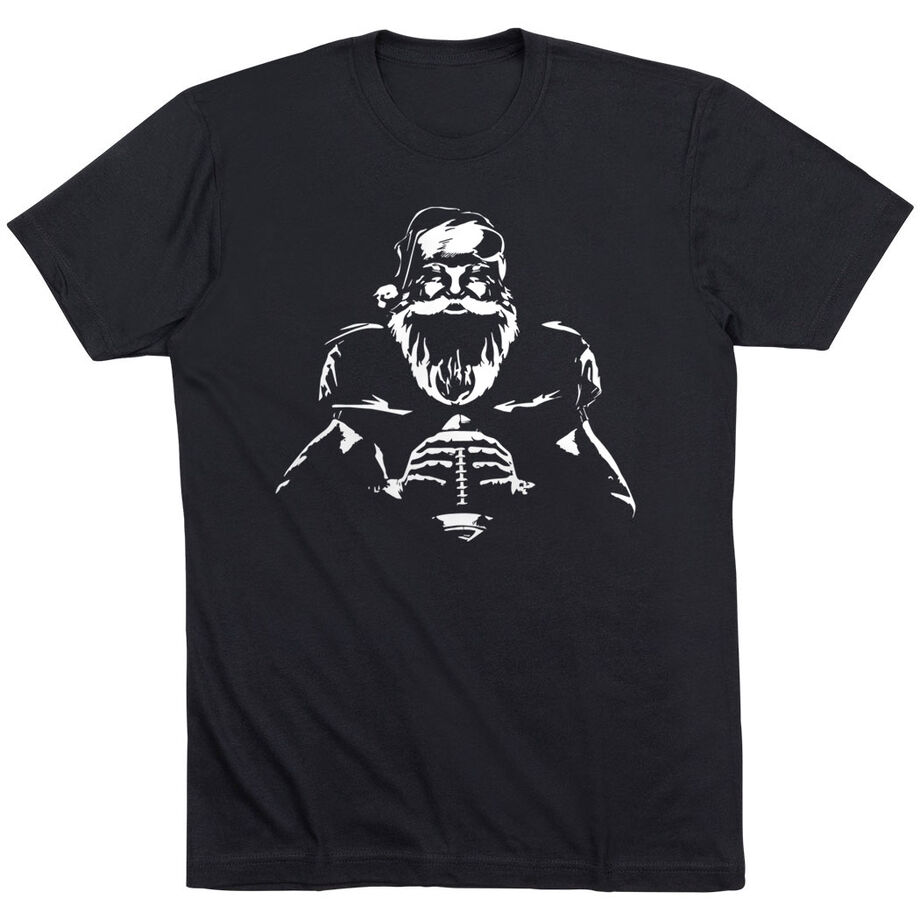 Football Short Sleeve T-Shirt - Santa Player