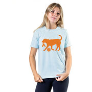 Basketball Tshirt Short Sleeve Baxter The Basketball Dog