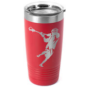 Guys Lacrosse 20 oz. Double Insulated Tumbler - Player Silhouette