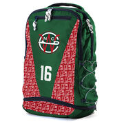 Hockey Backpack - New Canaan Winter Club - Green