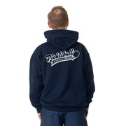 Pickleball Hooded Sweatshirt - Kind Of A Big Dill (Back Design)