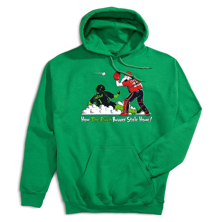 Baseball Hooded Sweatshirt - How The Pinch Stole Home