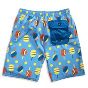 Pickleball Swim Trunks - Dink Shot