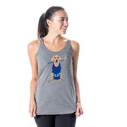 Hockey Women's Everyday Tank Top - Puck The Hockey Dog