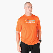 Guys Lacrosse Short Sleeve Performance Tee - Lacrosse Dad Sticks
