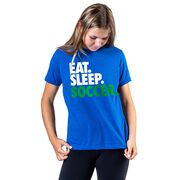 Soccer T-Shirt Short Sleeve Eat. Sleep. Soccer.