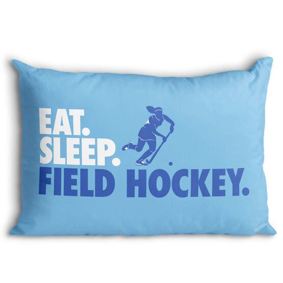 Field Hockey Pillowcase - Eat Sleep Field Hockey