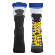 Hockey Woven Mid-Calf Socks - Hockey Skate