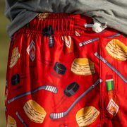 Hockey Ryder™ Shorts - Sauce The Biscuit