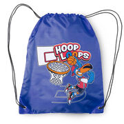 Basketball Drawstring Backpack - Hoop Loops 