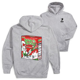 Guys Lacrosse Hooded Sweatshirt - Stick Tricks (Back Design)