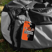Custom Team Bag Tag - Guys Lacrosse