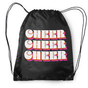 Cheerleading Drawstring Backpack - Retro Cheer