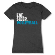 Volleyball Women's Everyday Tee - Eat. Sleep. Volleyball.