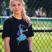 Softball Short Sleeve T-Shirt - Witch Pitch