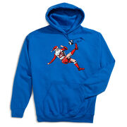 Soccer Hooded Sweatshirt - Soccer Santa