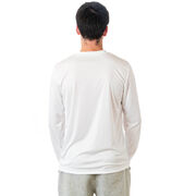 Crew Long Sleeve Performance Tee - I'd Rather Be Rowing