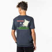 Soccer Short Sleeve T-Shirt - Soccer Ghoul (Back Design)