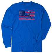 Soccer Tshirt Long Sleeve - Guys Soccer Land That We Love
