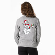 Volleyball Tshirt Long Sleeve - Serving Holiday Cheer (Back Design) 