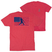 Baseball Short Sleeve T-Shirt - Baseball Land That We Love (Back Design)