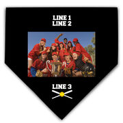 Softball Home Plate Plaque - Team Photo