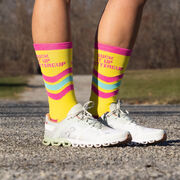 Socrates® Mid-Calf Socks - Suck It Up Buttercup