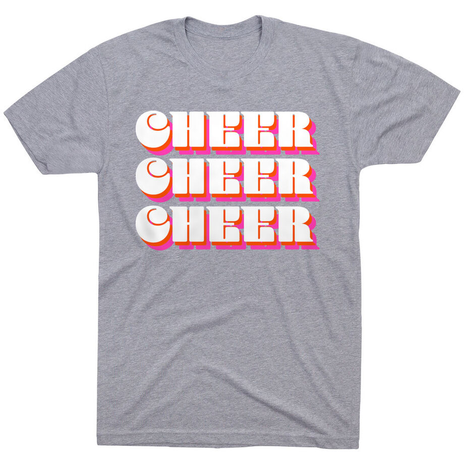 Cheerleading Short Sleeve T-Shirt - Retro Cheer