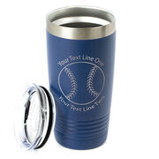 Baseball 20 oz. Double Insulated Tumbler - Icon