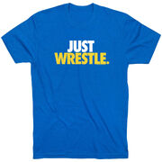 Wrestling Tshirt Short Sleeve Just Wrestle