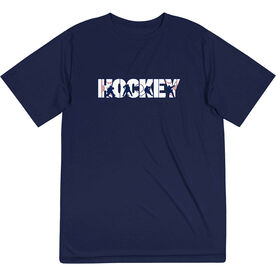 Hockey Short Sleeve Performance Tee - Hockey Life