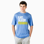 Tennis Short Sleeve Performance Tee - Eat. Sleep. Tennis.