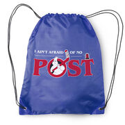 Hockey Drawstring Backpack - Ain't Afraid of No Post