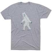 Guys Lacrosse Short Sleeve T-Shirt - Yeti (Walking)