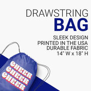 Cheerleading Drawstring Backpack - Retro Cheer