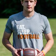 Football T-Shirt Short Sleeve Eat. Sleep. Football.