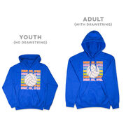 Volleyball Hooded Sweatshirt - Bump, Set, Spike