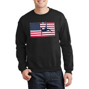 Soccer Crewneck Sweatshirt - Patriotic Soccer