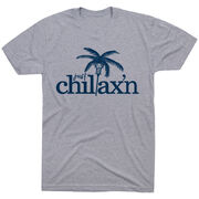 Lacrosse Short Sleeve T-Shirt - Just Chillax'n