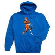 Baseball Hooded Sweatshirt - Home Run Zombie