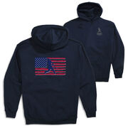 Baseball Hooded Sweatshirt - Baseball Land That We Love (Back Design)