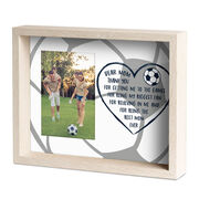 Soccer Premier Frame - Dear Mom Heart
