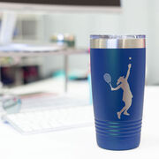 Tennis 20 oz. Double Insulated Tumbler - Female Silhouette